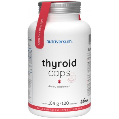 Nutriversum Thyroid Caps WOMEN 120 kapslí – Hledejceny.cz