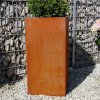 Květináč a truhlík Vivanno květináč BLOCK, corten, 80 cm, hnědý