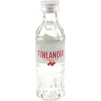 Finlandia Vodka CRANBERRY 37,5% 0,05 l (holá láhev)