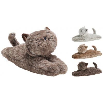 zarážka dveřní KOČKA 38cm polyester/závaží mix – Sleviste.cz