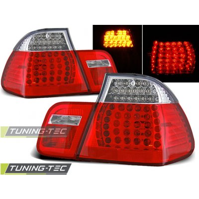 Tuning-Tec Zadní čirá LED světla BMW 3 E46 (2001 - 2005) - červené – Hledejceny.cz