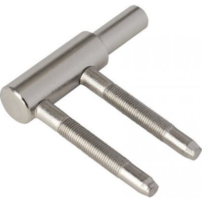 Walteco Dveřní závěs 50/10 spodní díl M7x0,7mm, poniklovaný 1 ks , 80137 – Zboží Mobilmania