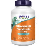 Now Chromium Picolinate 200mcg 250 veg kapslí – Hledejceny.cz