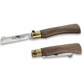 Old Bear WALNUT-wood handle, satined grafting Aisi 420