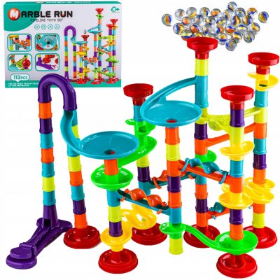 Kruzzel 22884 Kuličková dráha 113 ks – Zboží Mobilmania