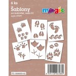Papírové šablony MAGIC sada O1 Stopy – Sleviste.cz