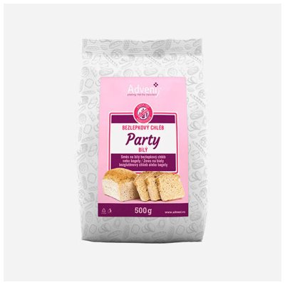 Adveni Bezlepkový chléb Party bílý 0,5 kg – Zboží Dáma