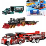 Mattel HOT WHEELS Track Fleet vozidlo s přívěsem různé druhy kov – Sleviste.cz
