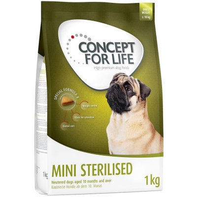 Concept for Life Mini Sterilised 4 kg 4 x 1 kg