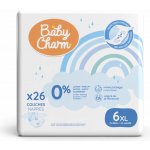 Baby Charm Super Dry Flex 6 Extra Large 13-18 kg 26 ks – Sleviste.cz