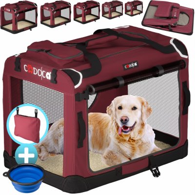 FurniGO Přenosná taška pro psa XL 82 x 59 x 59 cm – Zboží Dáma