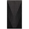 Ručník Zwoltex Sport Towel Energy AB Black Graphite černá šedá 70 x 140 cm