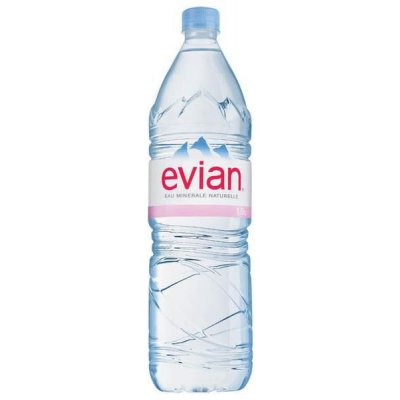 Evian Přírodní minerální voda nesycená 1,5 l – Zboží Mobilmania