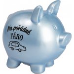 Prasátková pokladnička - Na pořádné fáro – Zboží Dáma