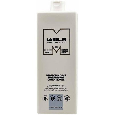 Label.m Diamond Dust Nourishing Conditioner Kondicionér pro hebkost a lesk vlasů 1000 ml – Zboží Mobilmania