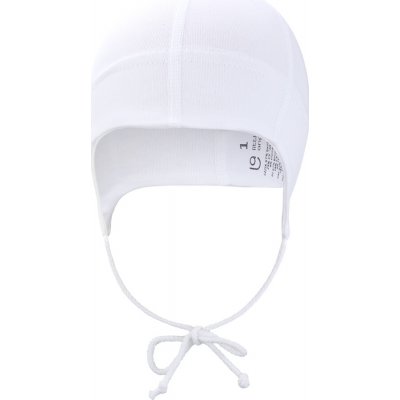 Little Angel Čepice tenká zavazovací plochý šev Outlast® bílá – Sleviste.cz