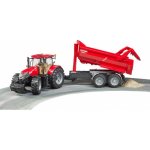 Bruder 3199 Traktor CASE IH Optum s přívěsem KRAMPE – Sleviste.cz