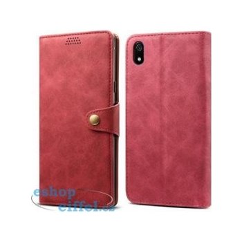 Pouzdro Lenuo Leather Xiaomi Redmi 7A červené