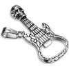 Přívěsky Šperky4U Velký ocelový přívěšek kytara otvírák OPP1780 ST