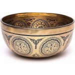 Nefertitis Tibetská bronzová zpívající mísa Shiva 22 cm NF55599 - 22 cm – Zboží Dáma