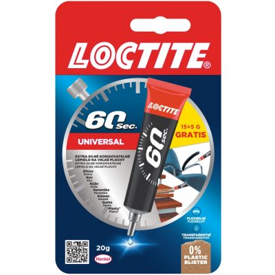 HENKEL Lepidlo Loctite 60 sec. 20 g – Zboží Mobilmania