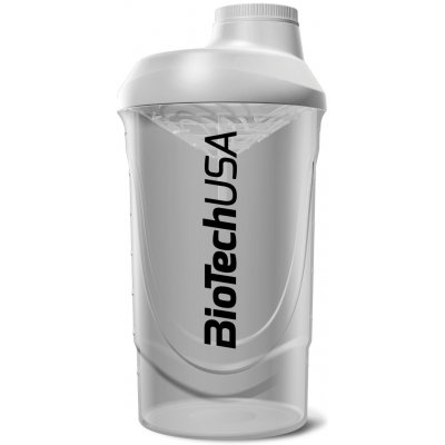 BIOTECH USA Shaker WAVE 600 ml průhledný – Hledejceny.cz