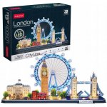 CubicFun 3D puzzle svítící Londýn 186 ks – Zboží Dáma