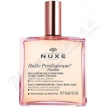 Nuxe Huile Prodigieuse Florale multifunkční zkrášlující suchý olej na obličej tělo a vlasy 50 ml