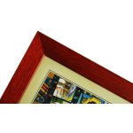 CODEX SLS rám 30x40 dřevo, vínová 006 – Zboží Živě
