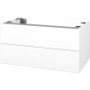 Koupelnový nábytek Dřevojas DSD SZZ2 80 (výška 40 cm) - N01 Bílá lesk