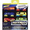 Auta, bagry, technika Hasbro Nerf Nitro Náhradní nitro autíčka 6 ks