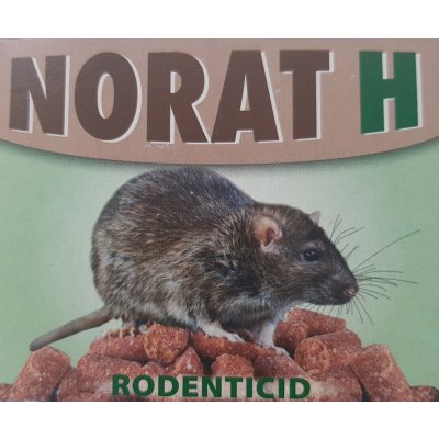 Rodenticid NORAT H voskované maxigranule 2x60g – Zbozi.Blesk.cz