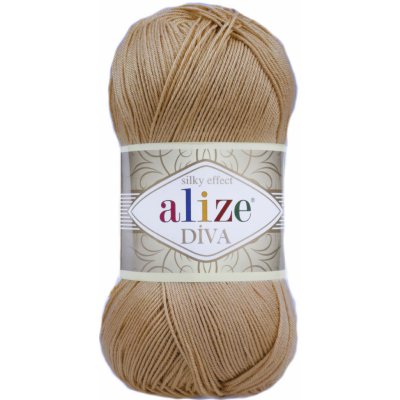 Příze Alize Diva 369 - karamel – Hledejceny.cz