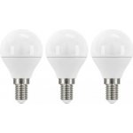 Emos LED žárovka Classic Mini Globe, 6W, E14, neutrální bílá, 3ks – Zboží Mobilmania