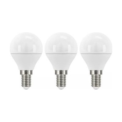 Emos LED žárovka Classic Mini Globe, 6W, E14, neutrální bílá, 3ks