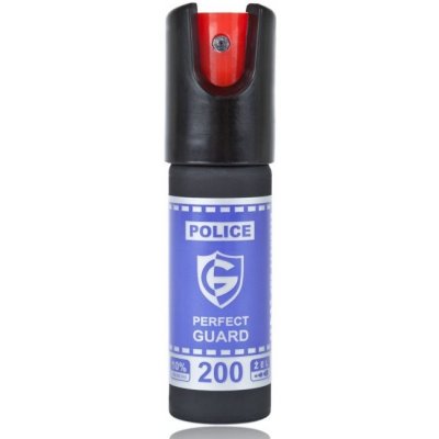BRONPL Pepřový obranný sprej POLICE PERFECT GUARD 20ml gel – Zboží Dáma