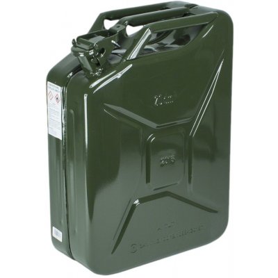 Gelg JerryCan Kanystr kovový na PHM, GS/TUV 20 l zelený – Sleviste.cz