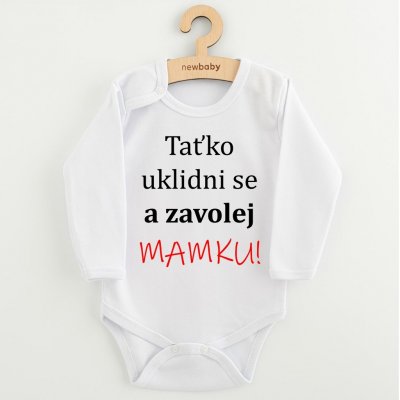 NEW BABY Body s potiskem New Baby a zavolej MAMKU! – Hledejceny.cz