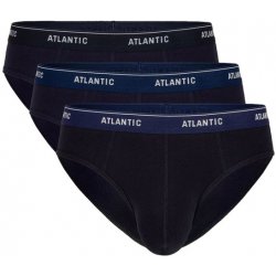 Atlantic pánské slipy 3 Pack 157 mix vícebarevná