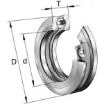 53217 FAG Axiální kuličkové ložisko – Hledejceny.cz