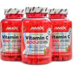 Amix 3x Vitamin C 500 mg + Rose Hips 125 kapslí – Hledejceny.cz
