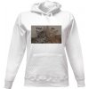 Dámská mikina s potiskem Dámská mikina s kapucí s potiskem women hoodie You & Me bílá