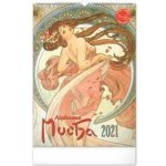 Nástěnný Alfons Mucha 2021 – Zboží Mobilmania