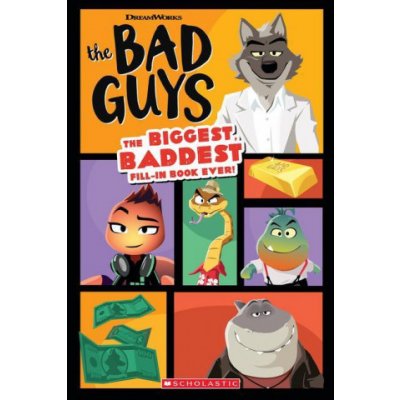 Bad Guys Movie: The Biggest, Baddest Fill-In Book Ever! Crawford TerrancePaperback – Hledejceny.cz