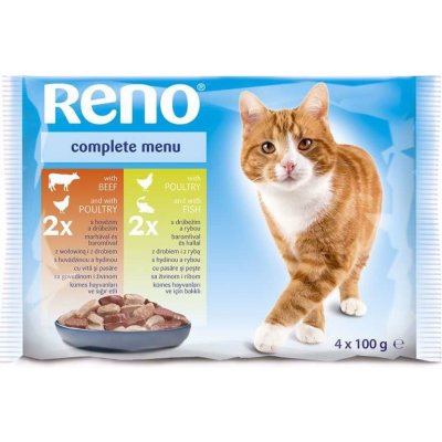 Reno Cat hovězí drůbeží ryba 100 g