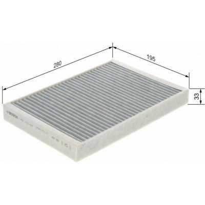 1987432405 BOSCH Filtr, vzduch v interiéru – Hledejceny.cz