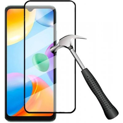 Picasee 3D ochranné tvrzené sklo s rámečkem pro Xiaomi Redmi 10C - černé 295011 – Zboží Živě