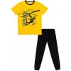 Dětské pyžamo a košilka Winkiki chlapecké pyžamo žlutá