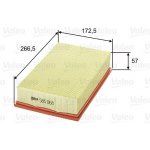 Vzduchový filtr VALEO 585068 – Hledejceny.cz