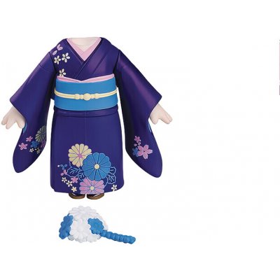 Good Smile Company Originální obleček pro Nendoroid figurky Dress-Up Coming of Age Ceremony Furisode Blue Kimono – Zboží Mobilmania